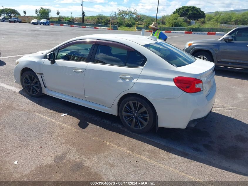 2015 Subaru Wrx VIN: JF1VA1A65F9802498 Lot: 39646573