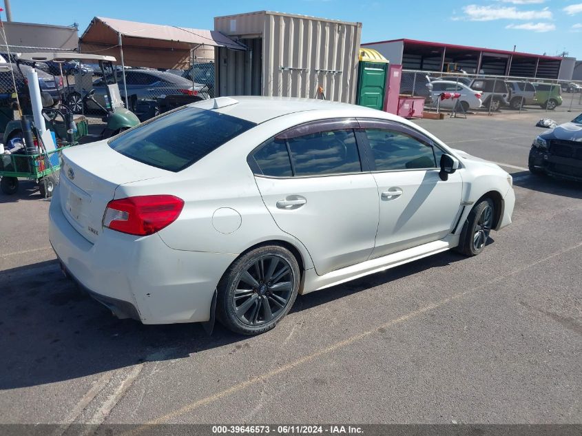 2015 Subaru Wrx VIN: JF1VA1A65F9802498 Lot: 39646573