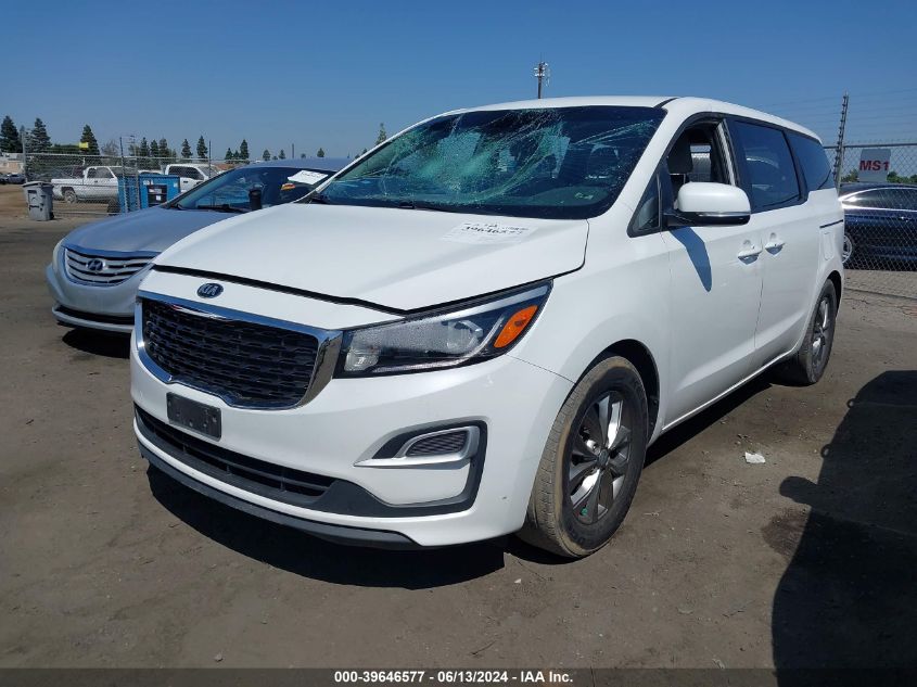 KNDMB5C17K6510309 2019 KIA SEDONA - Image 2