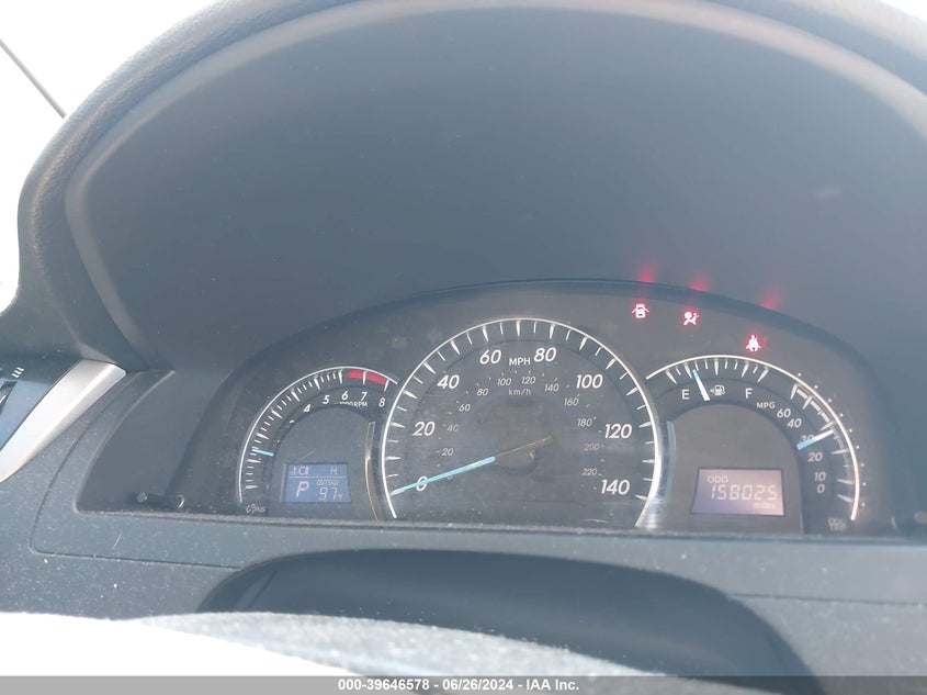 2012 Toyota Camry Xle VIN: 4T1BF1FK1CU007828 Lot: 39646578