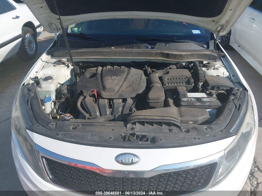 2013 Kia Optima Lx VIN: KNAGM4A72D5322179 Lot: 39646581