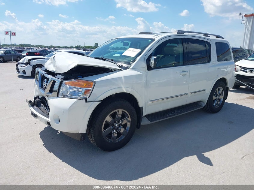 2014 Nissan Armada Platinum VIN: 5N1AA0NC6EN613170 Lot: 39646674