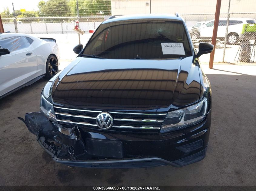 2018 Volkswagen Tiguan 2.0T Se/2.0T Sel VIN: 3VV2B7AX3JM164799 Lot: 39646690