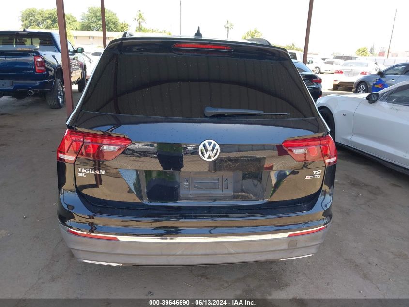 2018 Volkswagen Tiguan 2.0T Se/2.0T Sel VIN: 3VV2B7AX3JM164799 Lot: 39646690