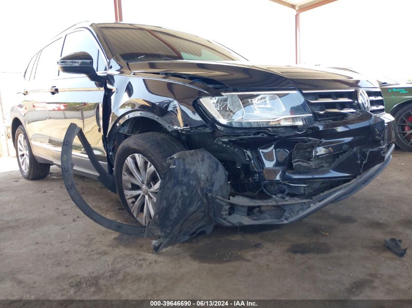 2018 Volkswagen Tiguan 2.0T Se/2.0T Sel VIN: 3VV2B7AX3JM164799 Lot: 39646690