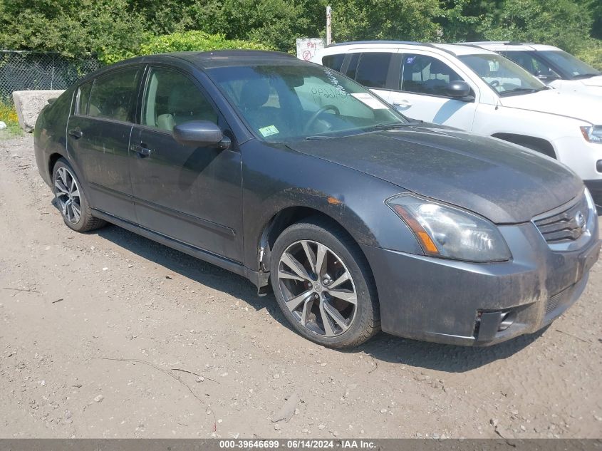 2008 Nissan Maxima 3.5 Se VIN: 1N4BA41E88C812881 Lot: 39646699