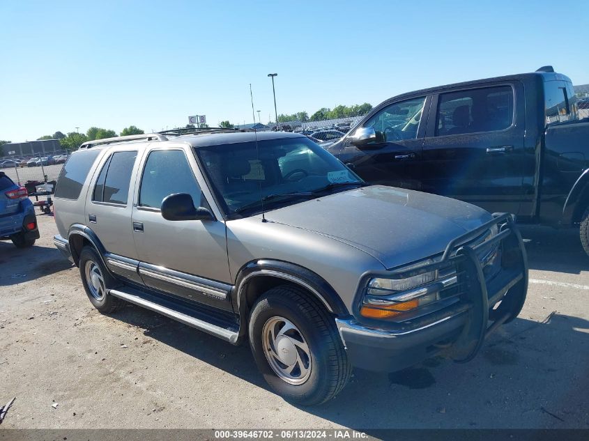 1998 Chevrolet Blazer VIN: 1GNDT13W7W2258664 Lot: 39646702