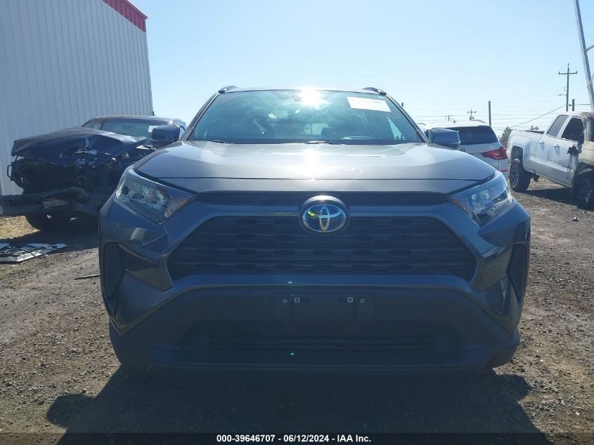 2021 Toyota Rav4 Hybrid Le VIN: 4T3M6RFV5MU012752 Lot: 39646707