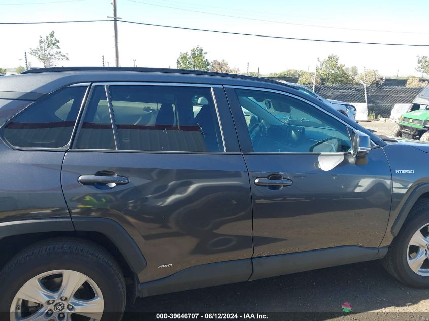 2021 Toyota Rav4 Hybrid Le VIN: 4T3M6RFV5MU012752 Lot: 39646707
