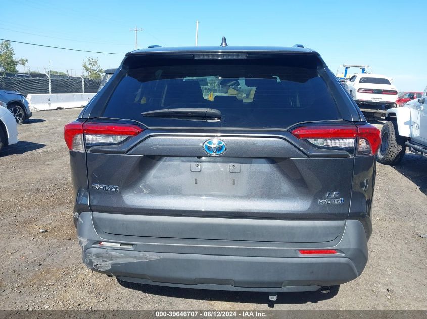 2021 Toyota Rav4 Hybrid Le VIN: 4T3M6RFV5MU012752 Lot: 39646707