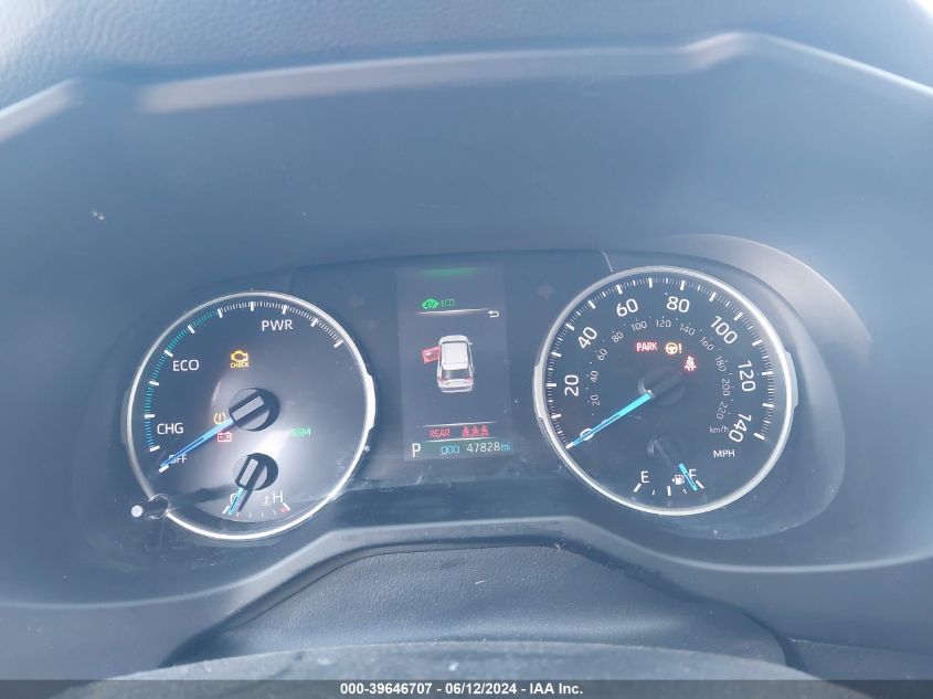 2021 Toyota Rav4 Hybrid Le VIN: 4T3M6RFV5MU012752 Lot: 39646707