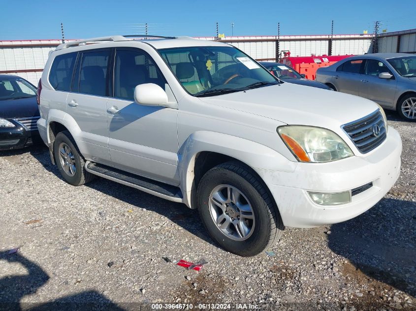 2005 Lexus Gx 470 VIN: JTJBT20X150073925 Lot: 39646710