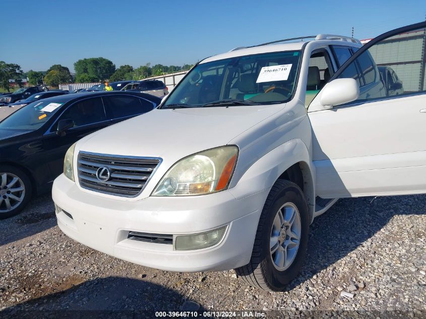 2005 Lexus Gx 470 VIN: JTJBT20X150073925 Lot: 39646710