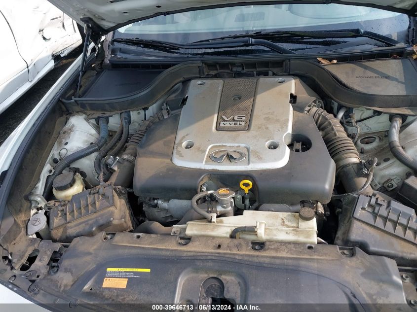 2012 Infiniti G37 Journey VIN: JN1CV6AP6CM621000 Lot: 39646713