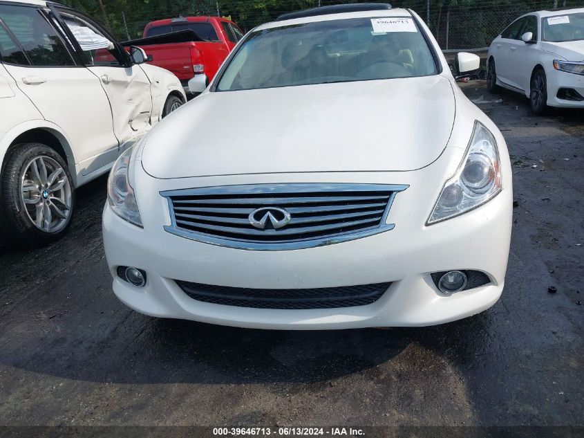 2012 Infiniti G37 Journey VIN: JN1CV6AP6CM621000 Lot: 39646713