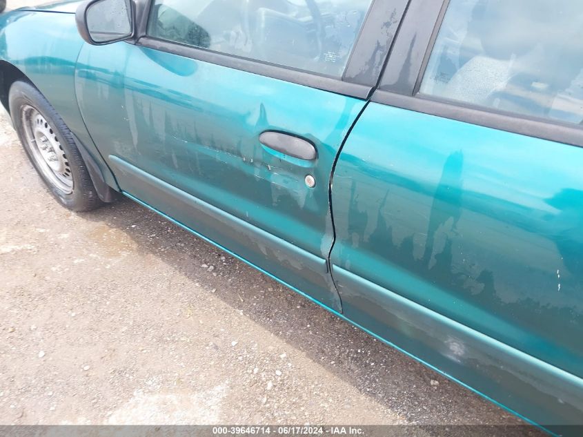 1999 Chevrolet Cavalier VIN: 3G1JC5241XS821709 Lot: 39646714