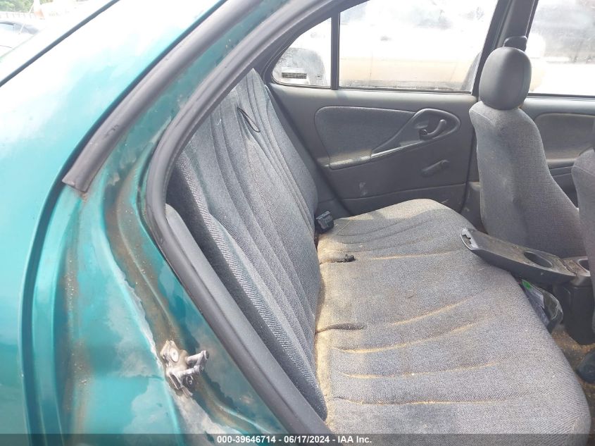 1999 Chevrolet Cavalier VIN: 3G1JC5241XS821709 Lot: 39646714