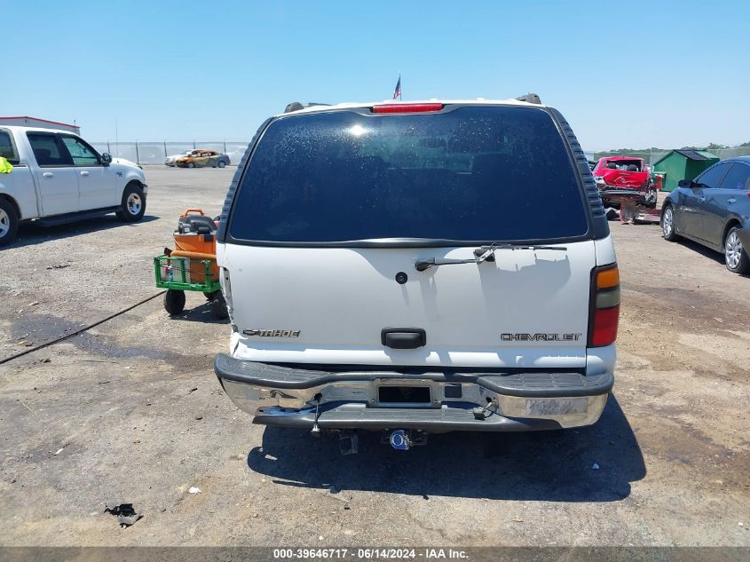 2005 Chevrolet Tahoe Ls VIN: 1GNEC13V95R156879 Lot: 39646717