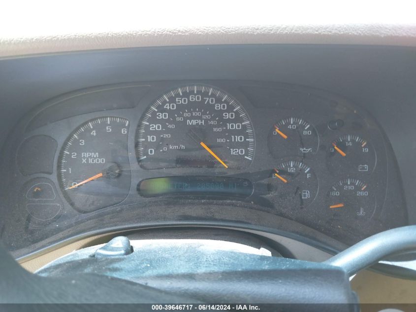 2005 Chevrolet Tahoe Ls VIN: 1GNEC13V95R156879 Lot: 39646717