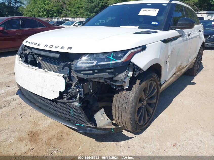 2018 Land Rover Range Rover Velar P250 Se R-Dynamic VIN: SALYL2RX7JA737304 Lot: 39646722