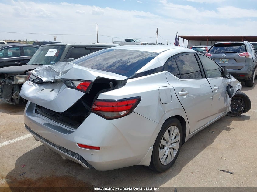 VIN 3N1AB8BV9MY268940 2021 NISSAN SENTRA S
