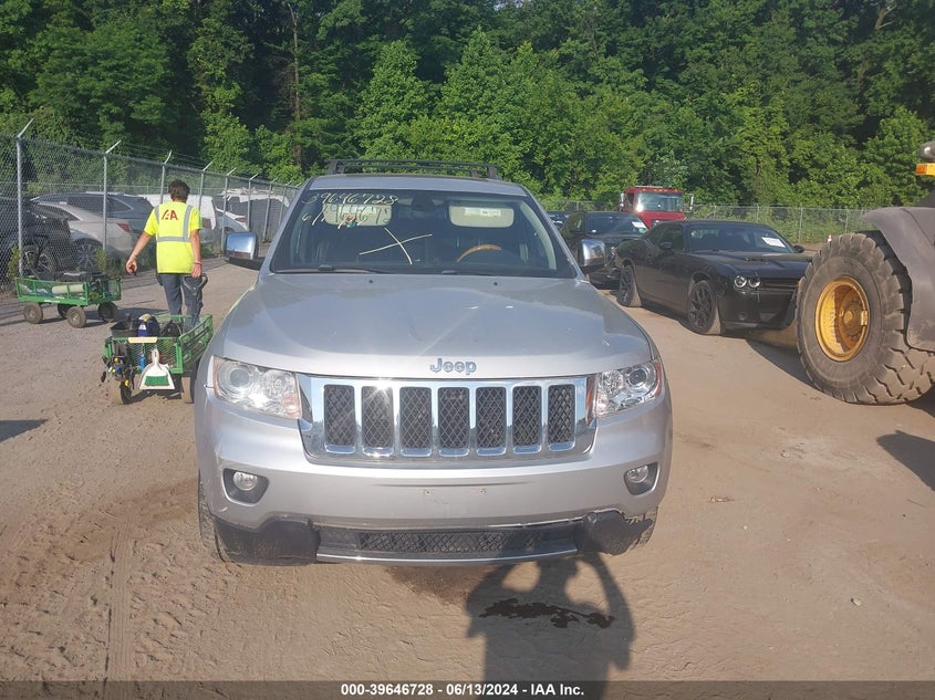 2011 Jeep Grand Cherokee Overland VIN: 1J4RR6GG4BC517512 Lot: 39646728