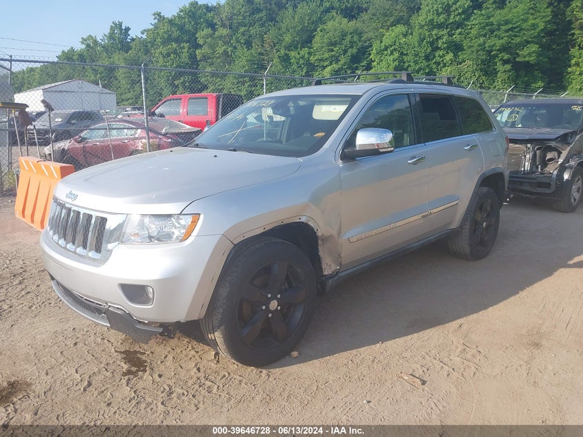2011 Jeep Grand Cherokee Overland VIN: 1J4RR6GG4BC517512 Lot: 39646728