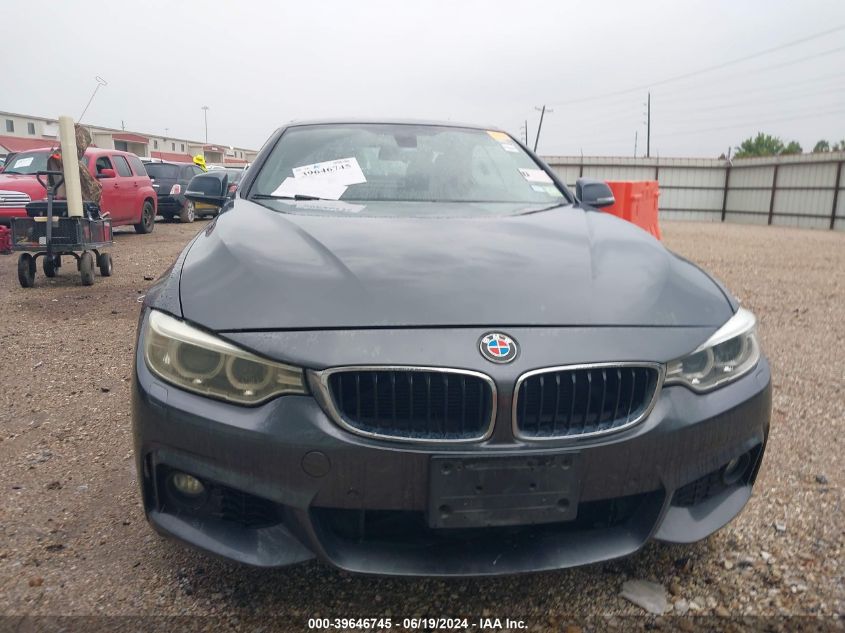 2015 BMW 428I VIN: WBA3V7C5XFP772923 Lot: 39646745