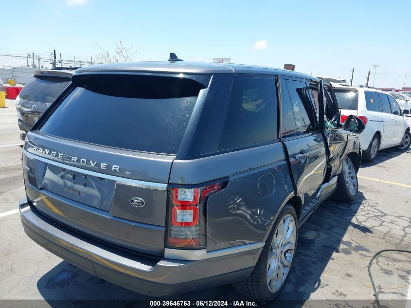 2016 Land Rover Range Rover 5.0L V8 Supercharged VIN: SALGS2EF0GA265225 Lot: 39646763