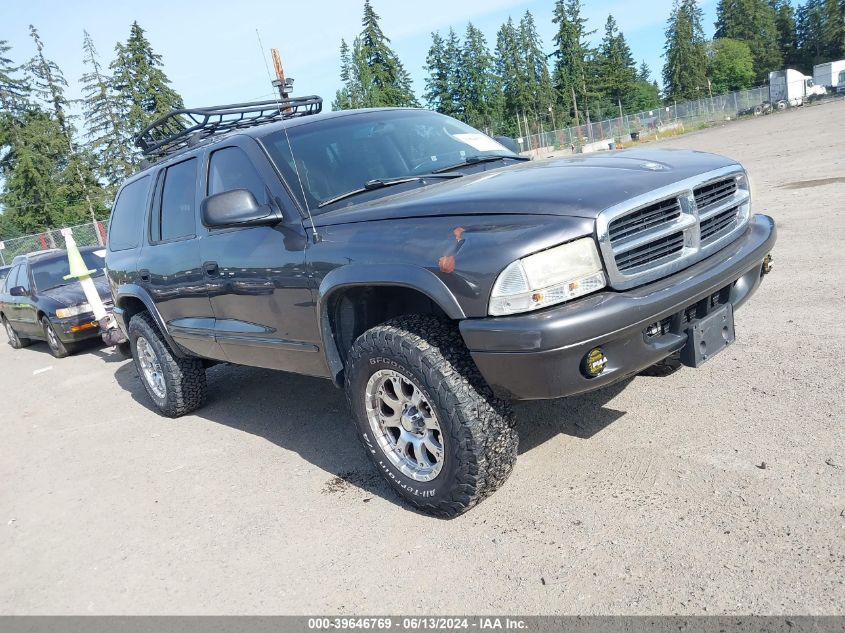 2003 Dodge Durango Slt Plus VIN: 1D4HS58N53F516823 Lot: 39646769