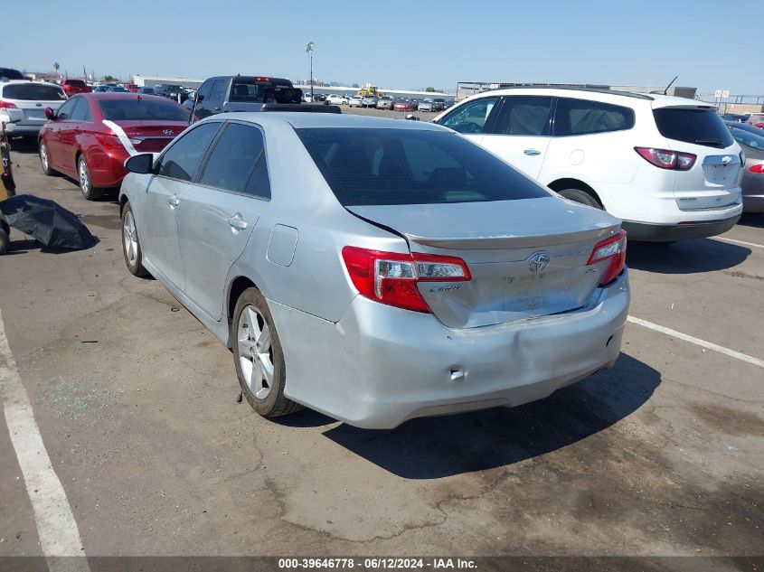 2013 Toyota Camry Se VIN: 4T1BF1FK4DU260921 Lot: 39646778