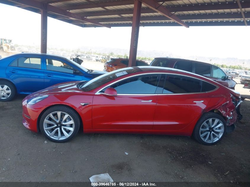 2018 Tesla Model 3 Long Range/Mid Range VIN: 5YJ3E1EA4JF155045 Lot: 39646785