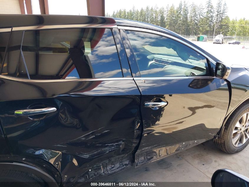 2017 Nissan Murano S VIN: 5N1AZ2MH8HN199380 Lot: 39646811