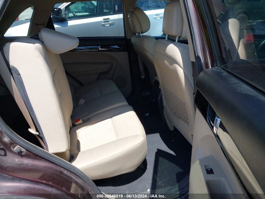 2012 Kia Sorento Lx VIN: 5XYKT3A60CG229054 Lot: 39646819