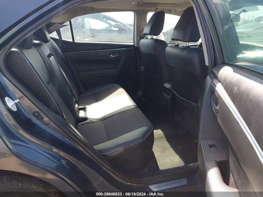 2015 Toyota Corolla S Plus VIN: 5YFBURHE2FP300381 Lot: 39646823