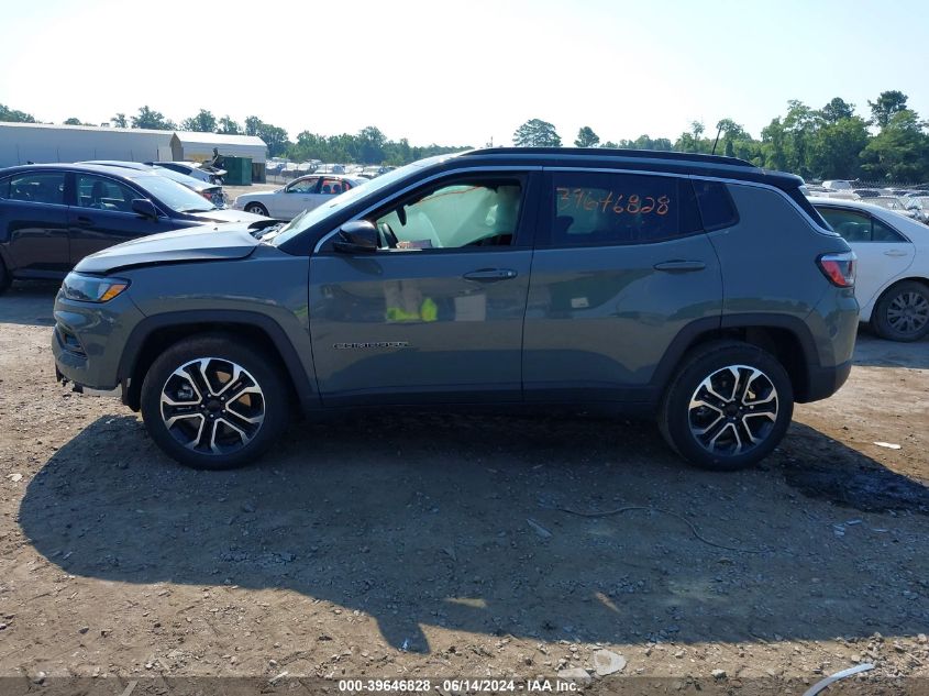 2024 Jeep Compass Limited 4X4 VIN: 3C4NJDCN3RT595945 Lot: 39646828