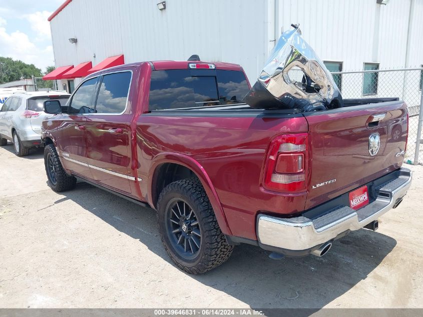 2020 Ram 1500 Limited 4X4 5'7 Box VIN: 1C6SRFHT0LN117396 Lot: 39646831