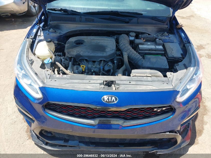 2020 Kia Forte Gt VIN: 3KPF44AC5LE155802 Lot: 39646832