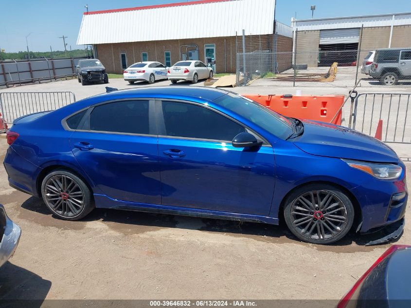 2020 Kia Forte Gt VIN: 3KPF44AC5LE155802 Lot: 39646832