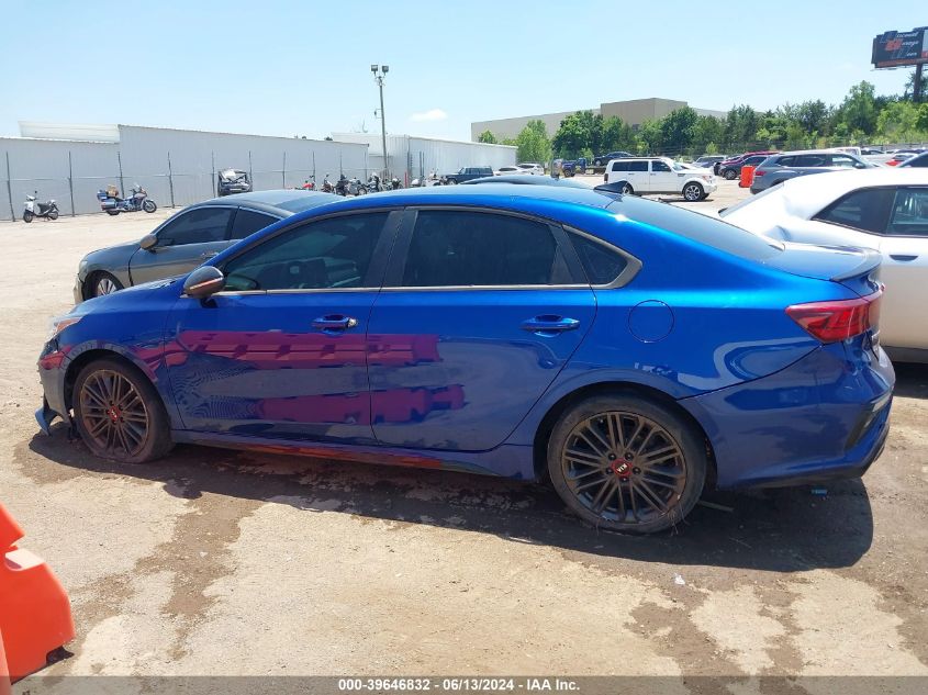 2020 Kia Forte Gt VIN: 3KPF44AC5LE155802 Lot: 39646832