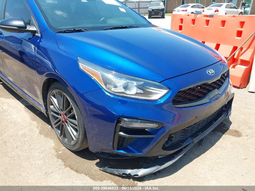 2020 Kia Forte Gt VIN: 3KPF44AC5LE155802 Lot: 39646832