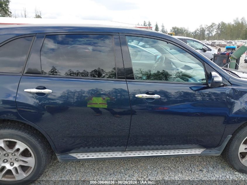 2009 Acura Mdx VIN: 2HNYD28209H506794 Lot: 39646836