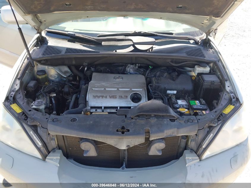 2006 Lexus Rx 330 VIN: 2T2HA31U56C101306 Lot: 39646848