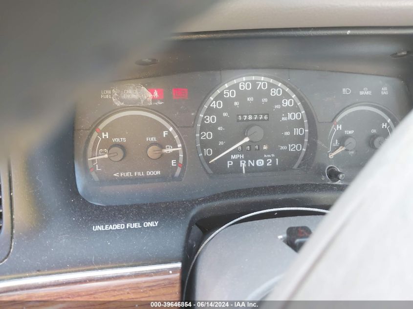 1995 Ford Crown Victoria Lx VIN: 2FALP74W1SX191793 Lot: 39646854