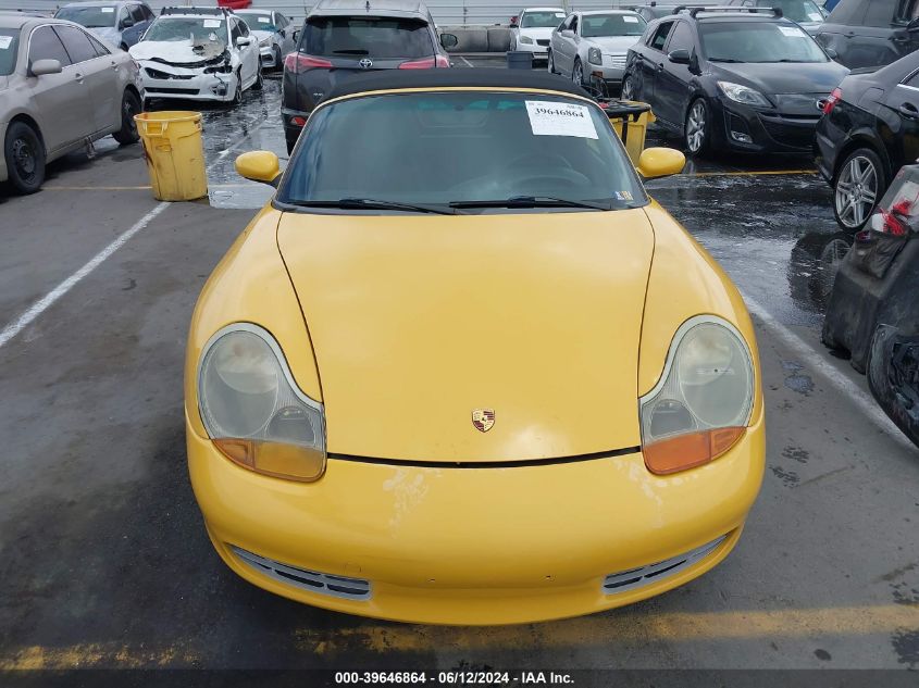 2002 Porsche Boxster VIN: WP0CA29842U624877 Lot: 39646864