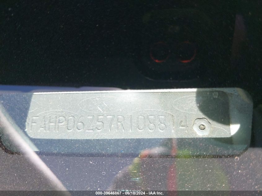 2007 Ford Fusion S VIN: 3FAHP06Z57R108814 Lot: 39646867