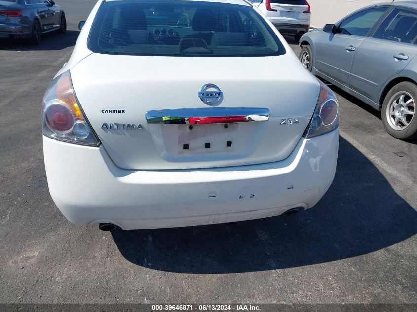 2010 Nissan Altima 2.5 S VIN: 1N4AL2AP7AN468661 Lot: 39646871