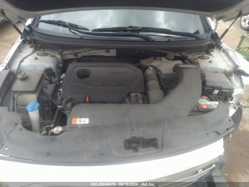 2016 Hyundai Sonata Se VIN: 5NPE24AF1GH265078 Lot: 39646876