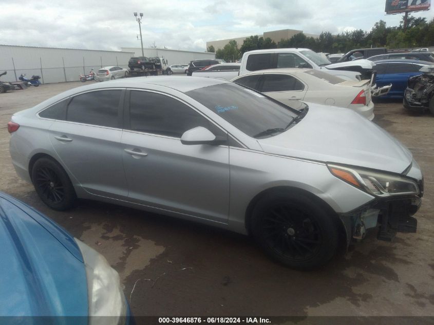 2016 Hyundai Sonata Se VIN: 5NPE24AF1GH265078 Lot: 39646876