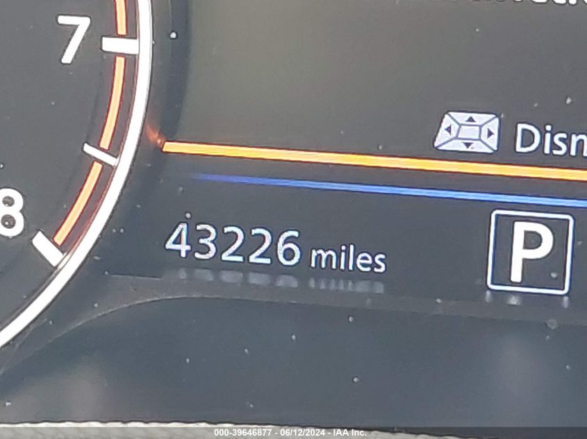 2022 Nissan Altima Sr Fwd VIN: 1N4BL4CV3NN335039 Lot: 39646877